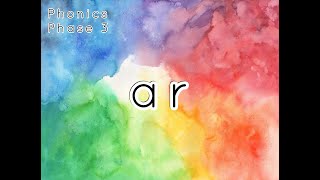 Phonics Phase 3 - ar