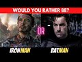 WOULD YOU RATHER? Marvel vs DC Edition #shorts #marvelquiz #dc #marvel #batman #ironman