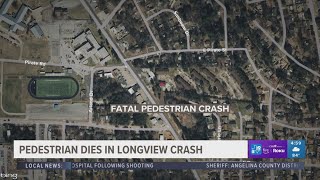 Pedestrian dies after getting by truck in Longview