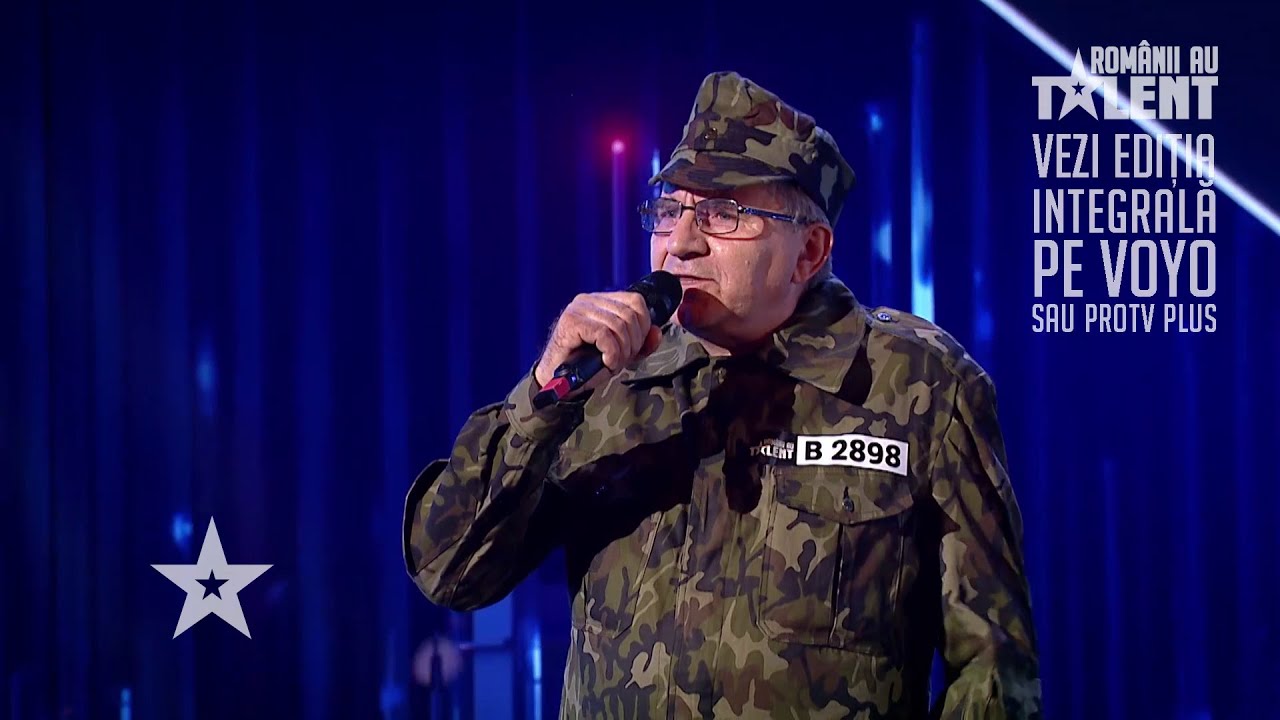 ⁣Românii au talent 2021: Vasile Viţel - solist vocal