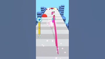 Hair Race 3D 👑 25 Level Gameplay Walkthrough | Best Android, iOS Games #shorts