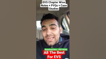 (Downloas Now) EVS Chapter Notes + PYQs + Case Studies🔥| OBE Exam 1 Delhi University #shorts #obe