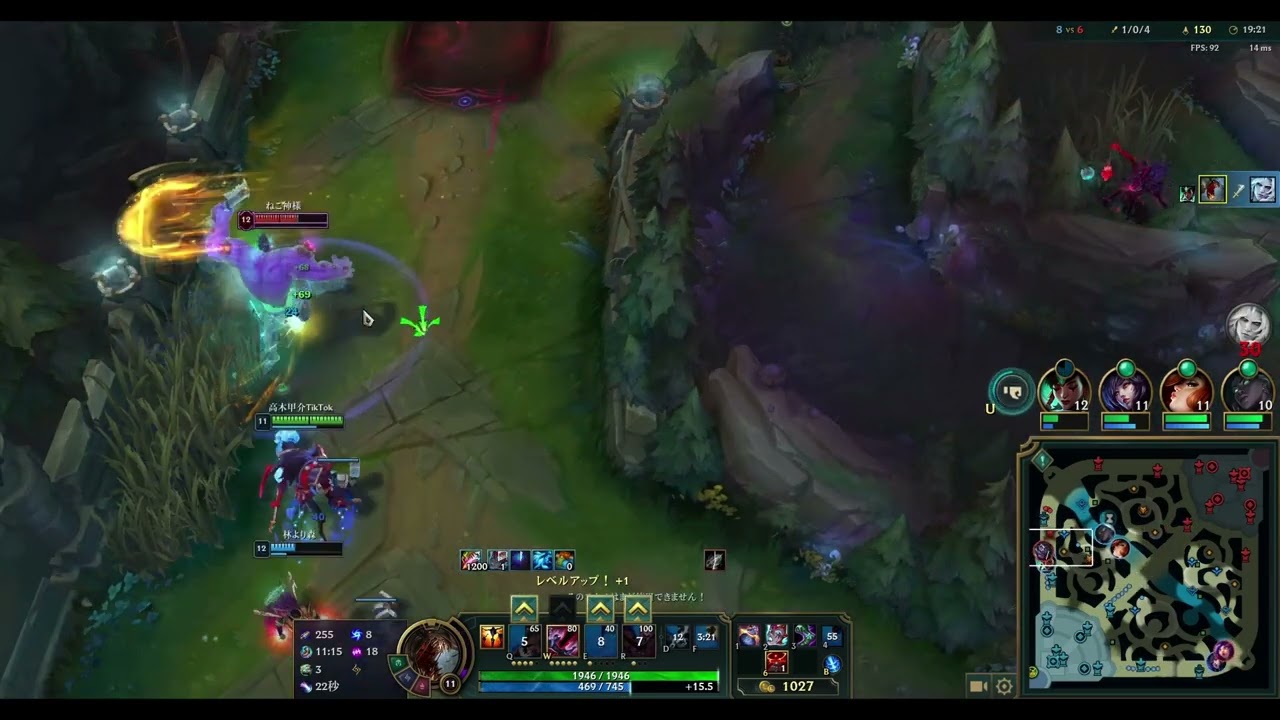 LOL, Highlight Video, Rank, Bronze4, JPserver, FiddlesticksJgAp, Won, 3/0/9, Patch14.13