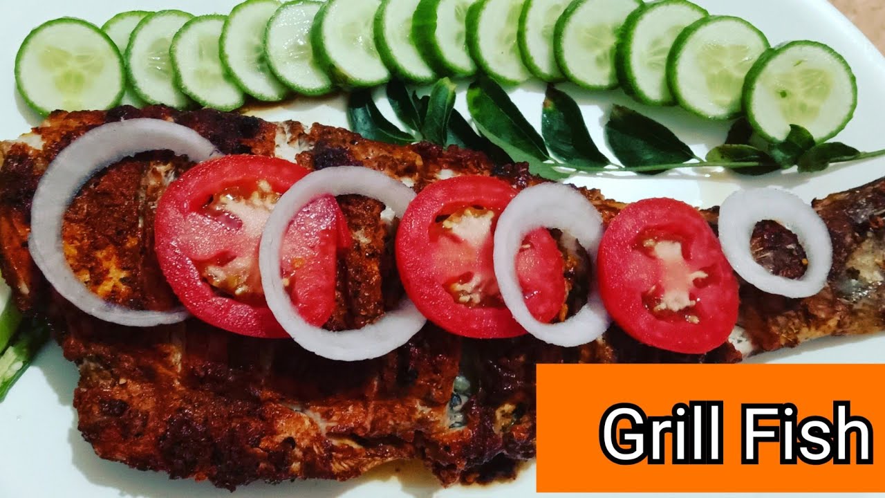 Grilled fish🐟 in Oven How to make fish without oil fish recipes