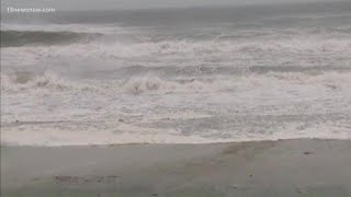 A look at Nags Head as Hurricane Dorian moves away from the coast