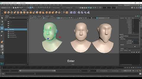 Maya blend shapes blendshape classic   Part 2