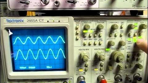 #19: How to get a stable scope display with two signals very close in frequency
