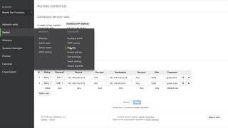Meraki MS - Access Control Lists