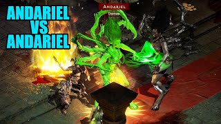 Andariel Vs Andariel Diablo 2 Resurrected Mirror Boss Fight