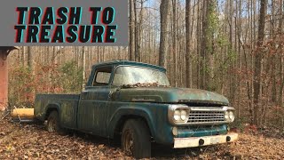 1958 f100 Abandoned for 26 years! (Time For A Resurrection)