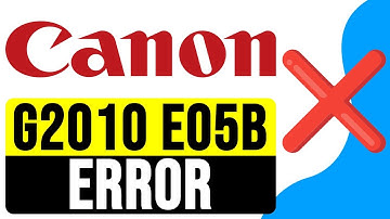 Canon G2010 E05B ERROR SOLUTION 2025 | Fix Canon Printer Error