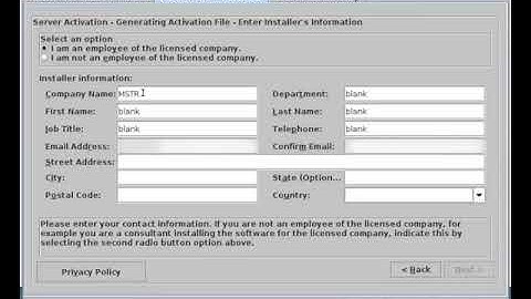Update License Key and Activate Server within MicroStrategy on AWS