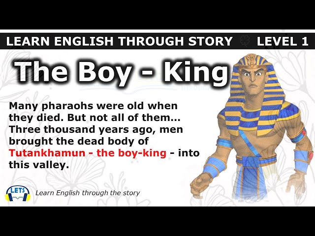 Learn English through story 🍀 level 1 🍀 The Boy-King class=
