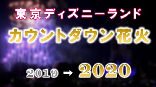 《2020年》東京ディズニーランド カウントダウン花火 "ニューデイ、ニュードリームス" / Tokyo Disneyland "New Years Eve" fireworks 2020