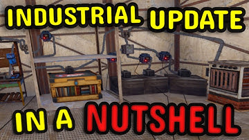 NEW Industrial Update in a Nutshell - How to Auto Craft & Auto Sort - Rust