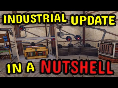 NEW Industrial Update in a Nutshell - How to Auto Craft & Auto Sort - Rust