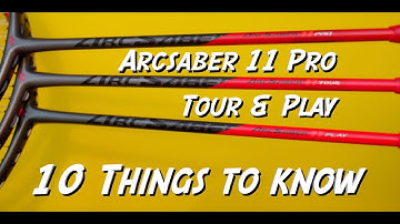 Yonex Arcsaber 11 Pro, Tour & Play Review - 10 things you need to know before buying