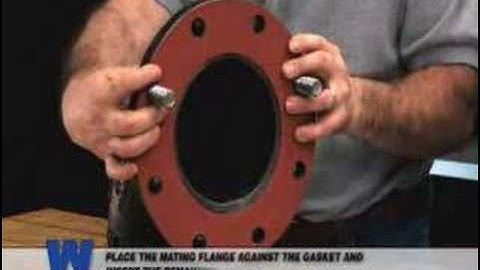 Preview of Lesson 9: FLANGED FITTING ASSEMBLY