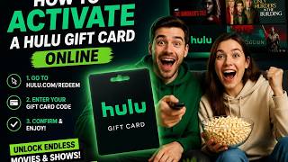 How to activate a Hulu gift card online