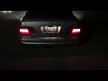 W210 E55 AMG CUSTOM EXHAUST WITH FLAMES (KLEEMANN, MAGNAFLOW)