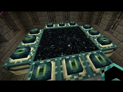HOW TO MAKE A END PORTAL ON LAND(USING CREATIVE MODE)!!!!!! - YouTube
