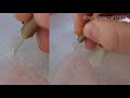 Tambour Hook Tutorial | All Basic Stitch, Chain Stitch, Reverse beading, Front Beading & sequins