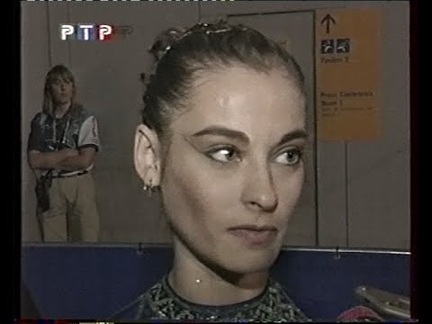 Юлия Барсукова - Yulia Barsukova - Выступление (Sydney 2000) Интервью после выступления. (РТР)[VHS]