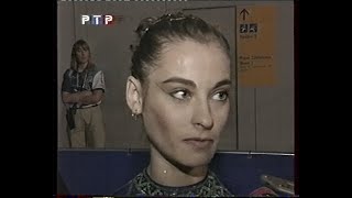 Юлия Барсукова - Yulia Barsukova - Выступление (Sydney 2000) Интервью после выступления. (РТР)[VHS]