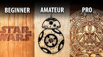 3 Levels of Laser Engraving - Beginner to PRO