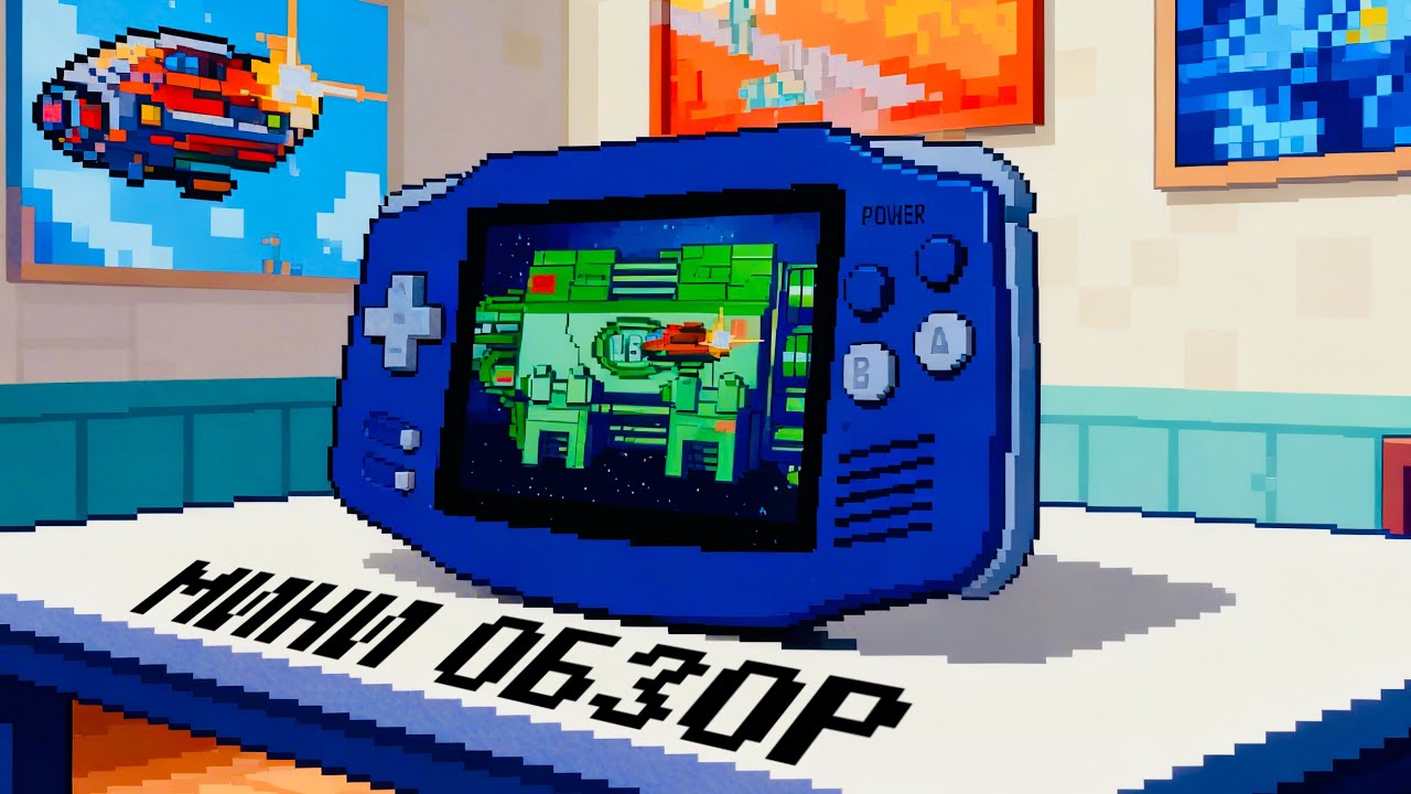 Китайская портативка для GBA | Anbernic RG34XX