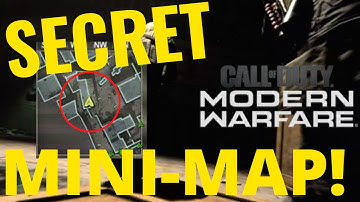 How to find the secret hidden mini-map in Call of Duty Modern Warfare!