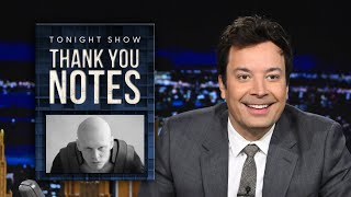 Thank You Notes: Austin Butler, Trump's Golden Sneakers | The Tonight Show Starring Jimmy Fallon