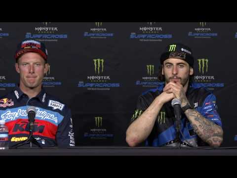 250SX Post Race Press Conference - Second Round in Anaheim - Race Day LIVE 2019