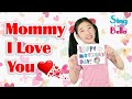 Mommy I love you with Lyrics and Actions | 🌹 Mother’s Day Songs for Kids | Sing and Dance Along