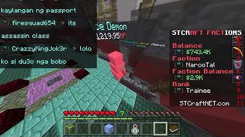 2 Hackers using Kill aura | STcraft | Hacker fight.