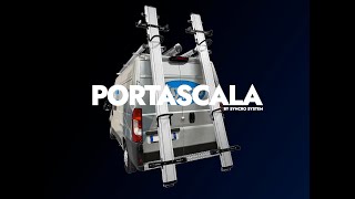 Portascala modello 2025. Syncro System allestimenti per furgoni