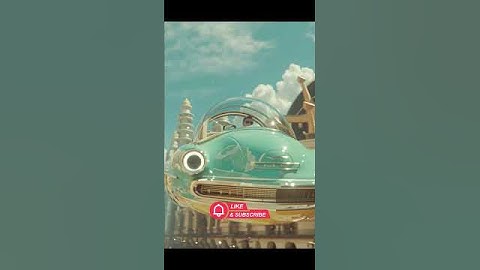 1960s Flying Car Dreams Come Alive! 🚗✨ Retro-Futuristic Concept in Motion #shorts