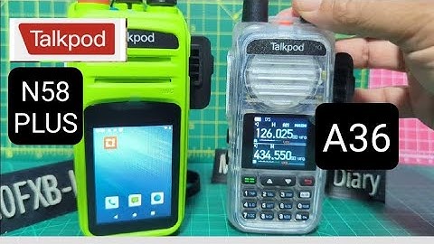 TALKPOD N58 Plus - Network Radio 2023