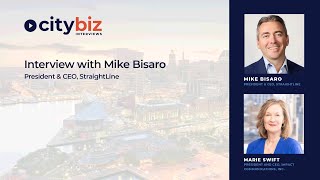Marie Swift Interviews Mike Bisaro, President and CEO of StraightLine