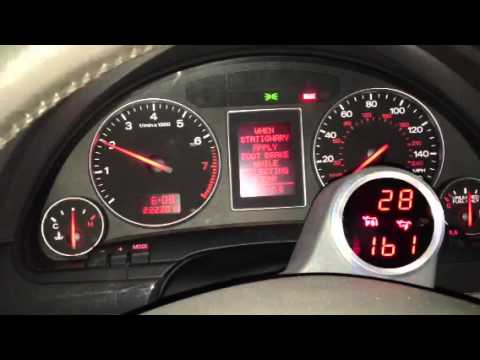Audi A 4 Oil Pressure Too Low