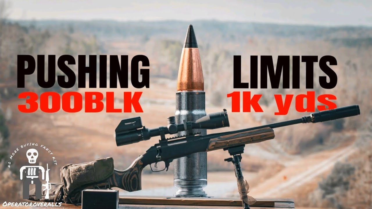 300blk на 1000 ярдов | Ruger American Ranch | Phantom Defense Specter +P