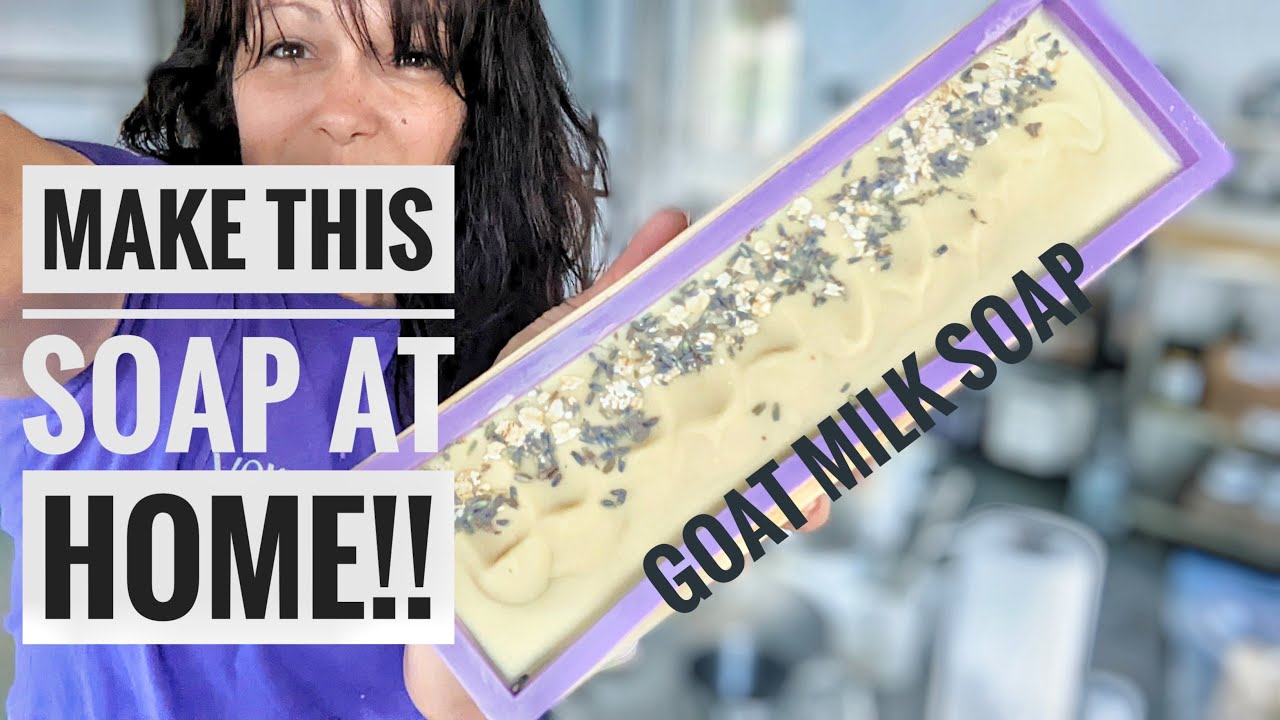 How to Create Handmade Soap from Raw Goat Milk - Merry Meadows Farm