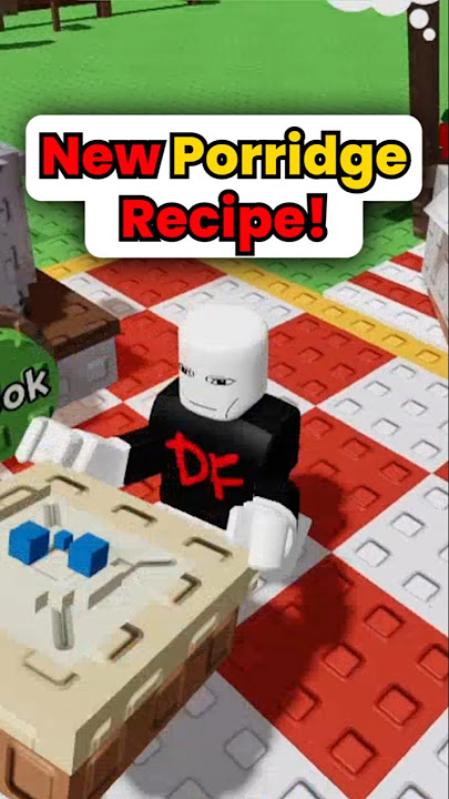 Easy Porridge Recipe in Grow a Garden #growagarden #roblox