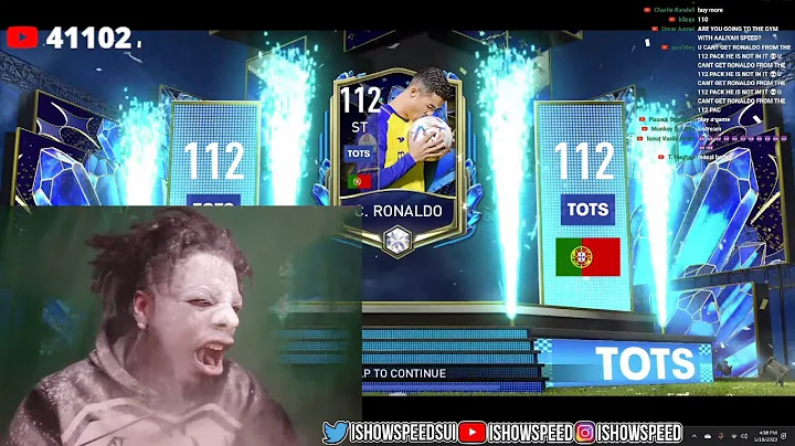 iShowSpeed  Changed Skin Color after PACKING RONALDO😂