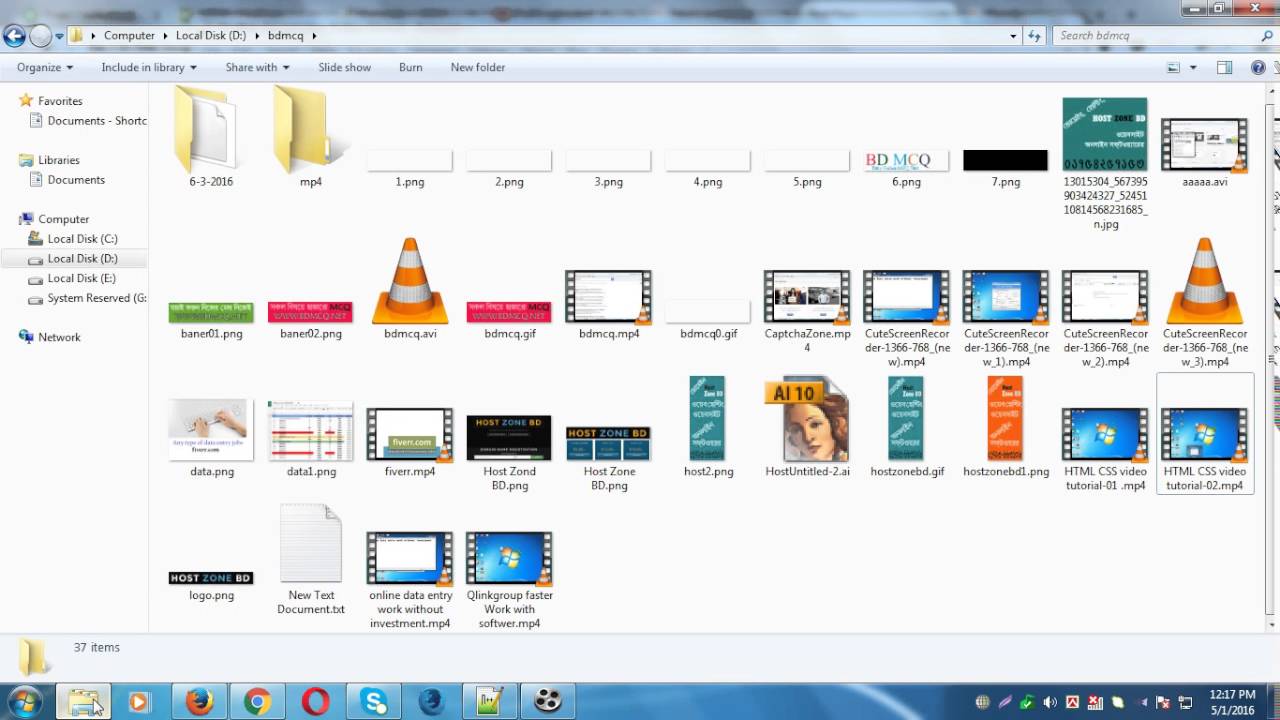 HTML CSS video tutorial 03 - YouTube