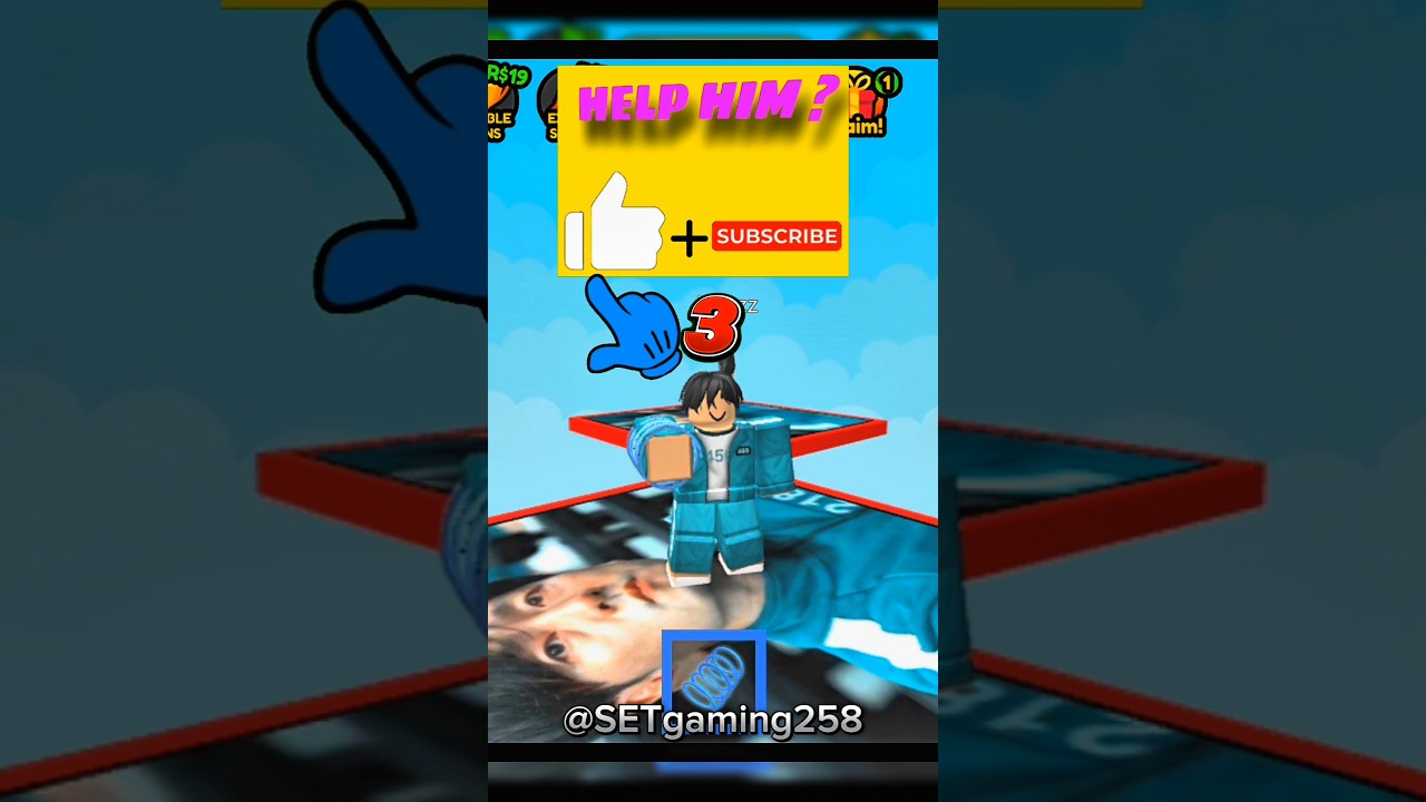 play squid game block RUN in roblox 