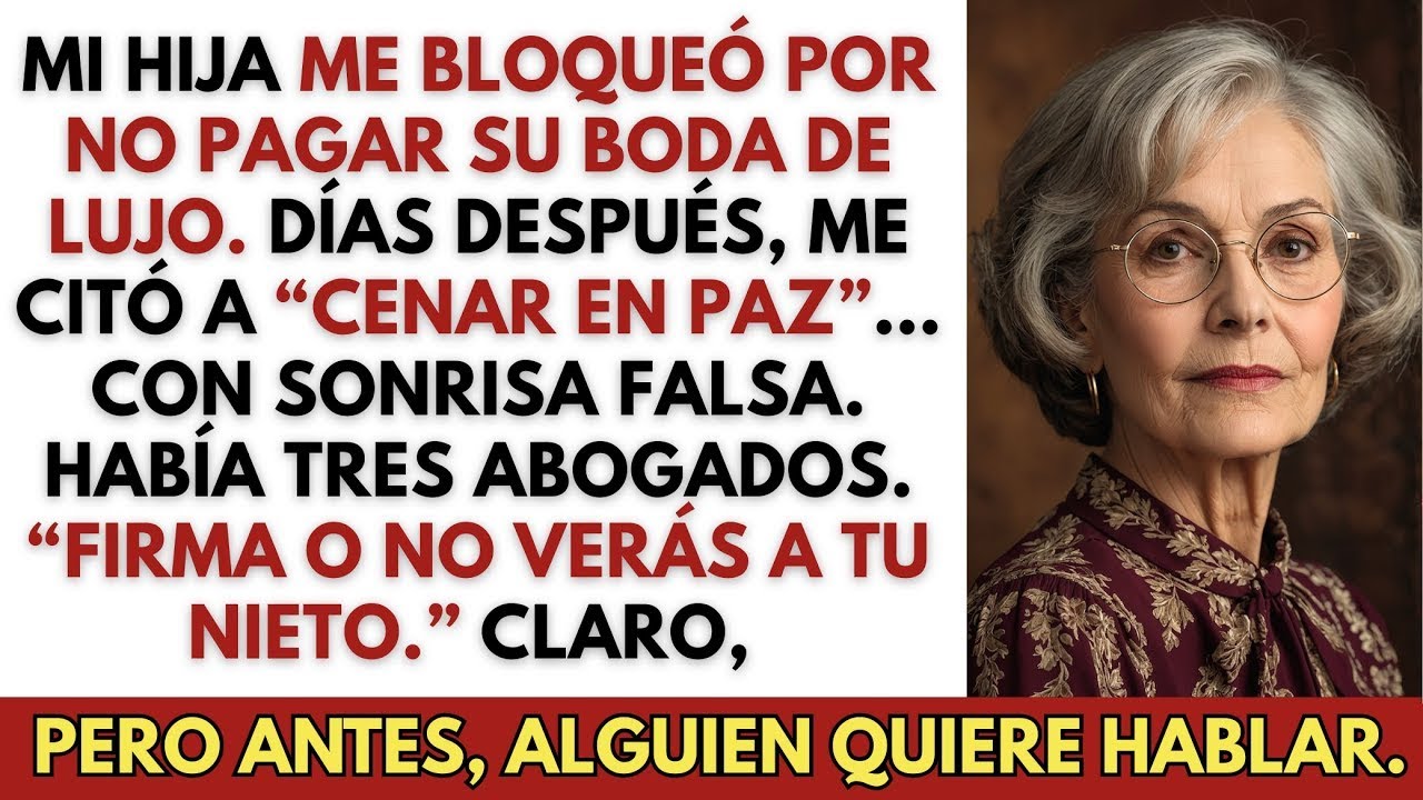 Cuando Me Negué a Pagar Su Boda de Cuento de Hadas, Ella Me TEndió Una Trampa en la Cena,