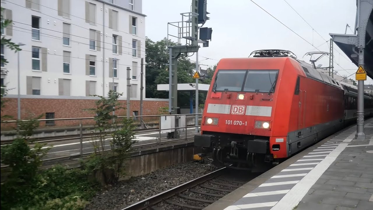 Züge in Bonn HBF (FULL HD)