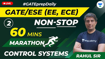 Control Systems | Lec 2 | Practice Questions of Control Systems | GATE (EE,ECE) 2021 Exam