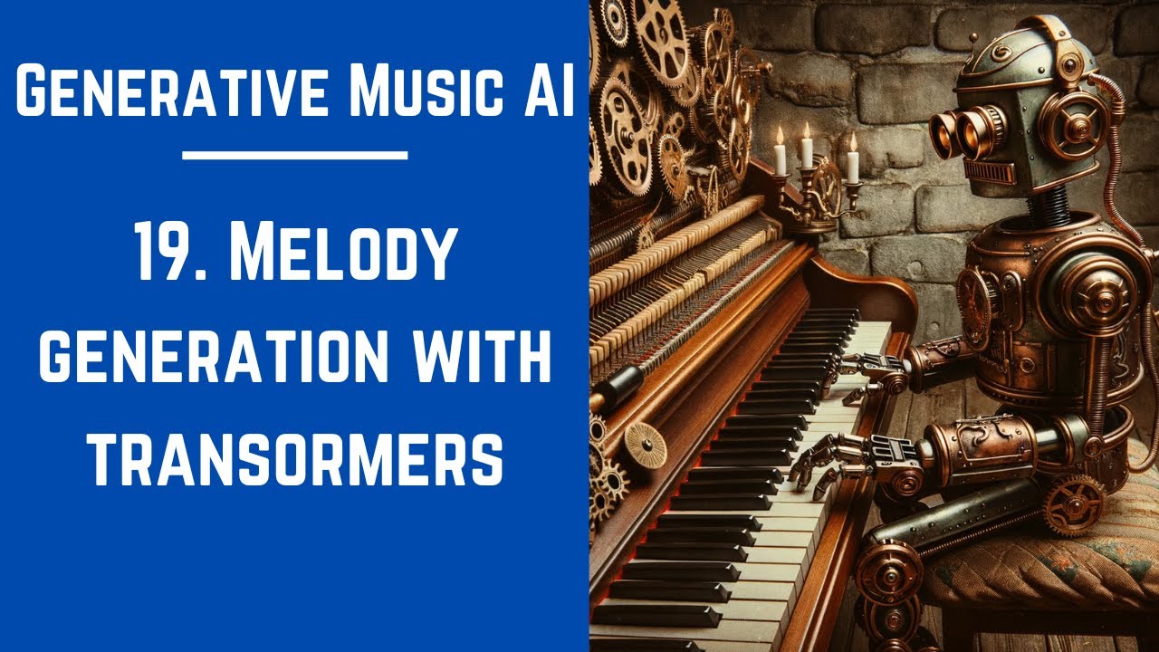 19.  Melody generation with transformers - Generative Music AI